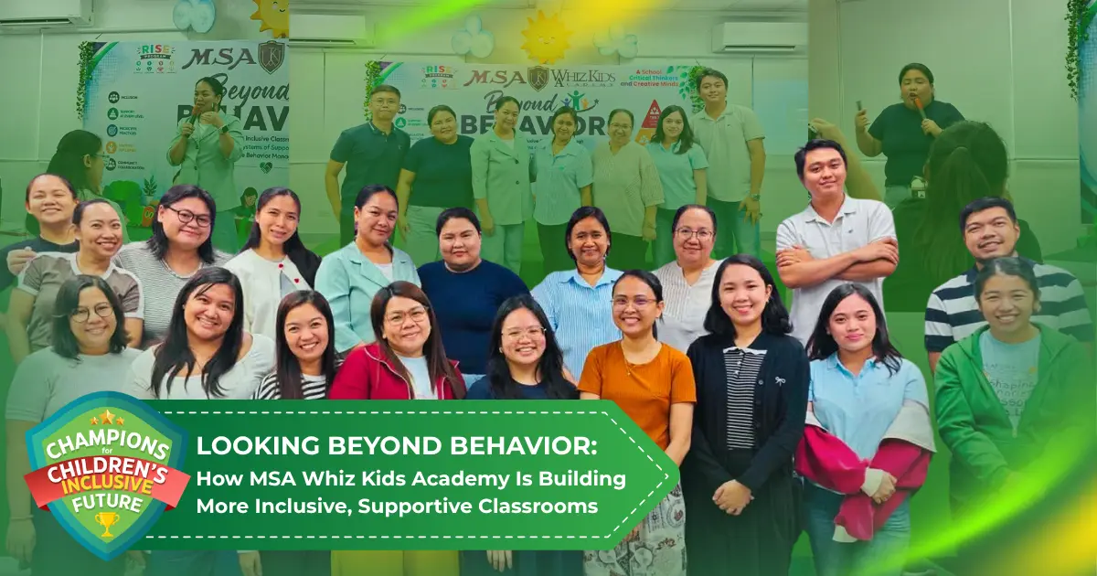 MSA Whiz Kids Academy Strengthens Inclusive Teaching